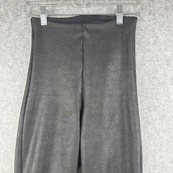 Commando Faux Leather Leggings Womens Small Black Stretch Perfect Control Pants - Picture 2 of 11